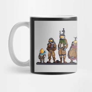 Traveler pixel art Mug